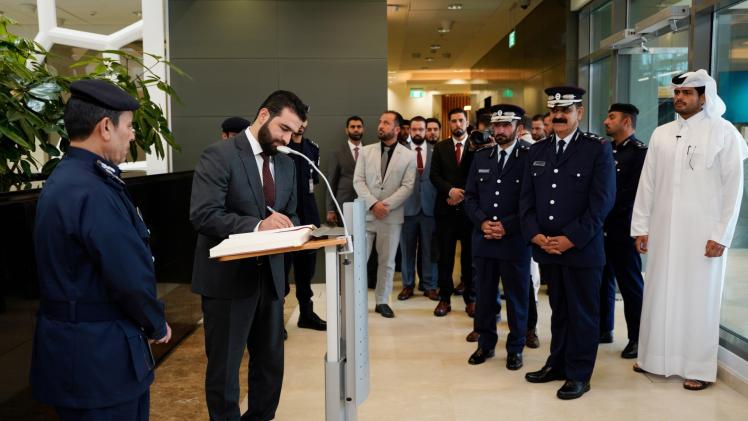 جانب من الزيارة