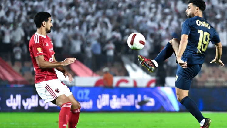 جانب من المباراة