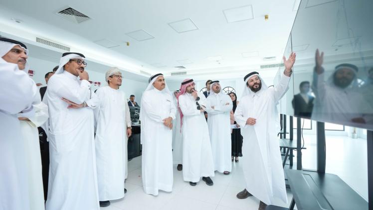 جانبب من الزيارة