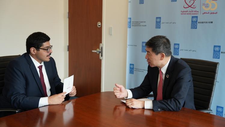 جانب من المقابلة