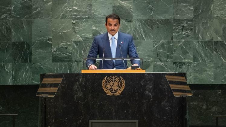 حضرة صاحب السمو الشيخ تميم بن حمد آل ثاني أمير البلاد المفدى