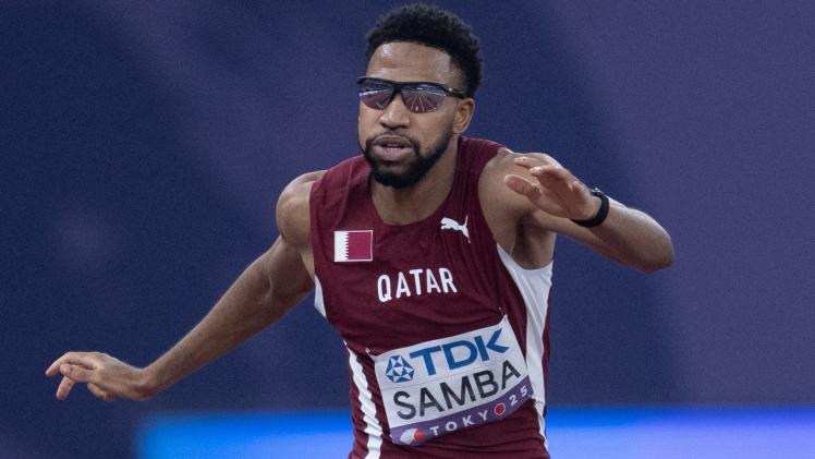 العداء القطري عبد الرحمن صامبا