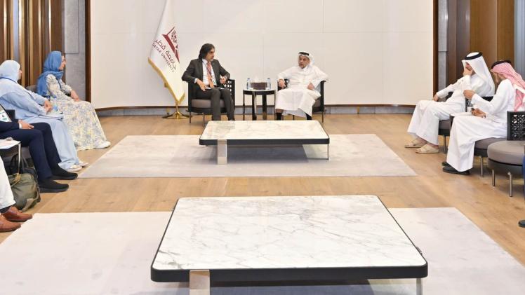 جانب من المؤتمر الصحفي