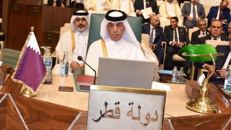 سعادة السيد سلطان بن سعد المريخي وزير الدولة للشؤون الخارجية