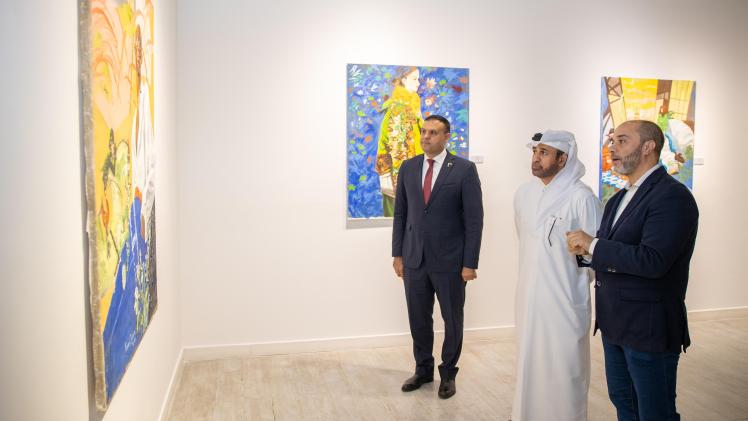 جانب من المعرض