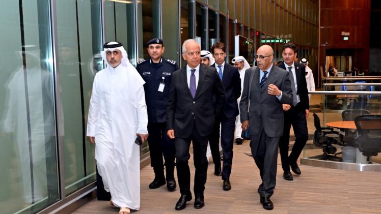 جانب من الزيارة