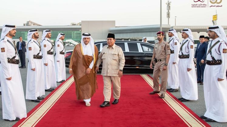 جانب من مراسم المغادرة