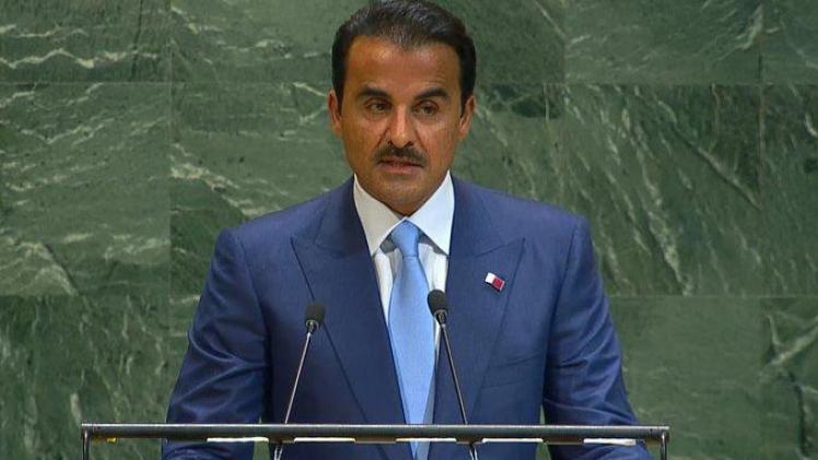 حضرة صاحب السمو الشيخ تميم بن حمد آل ثاني أمير البلاد المفدى