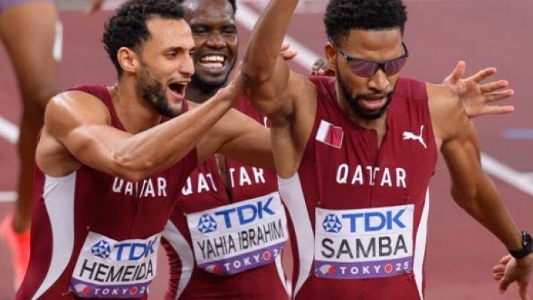 المنتخب القطري لسباقات التتابع