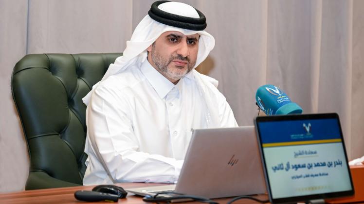 سعادة الشيخ بندر بن محمد بن سعود آل ثاني محافظ مصرف قطر المركزي