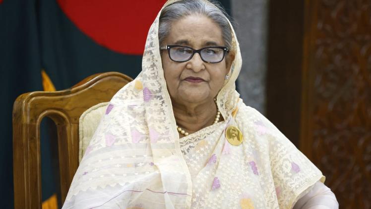 رئيسة وزراء بنغلاديش السابقة الشيخة حسينة
