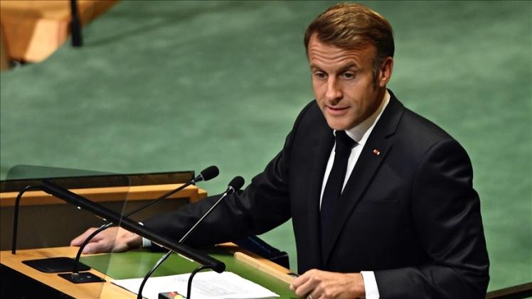 الرئيس الفرنسي إيمانويل ماكرون