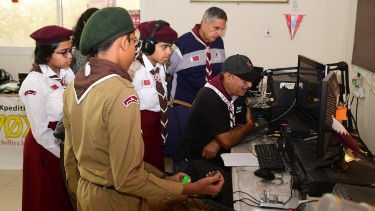 جانب من المخيم