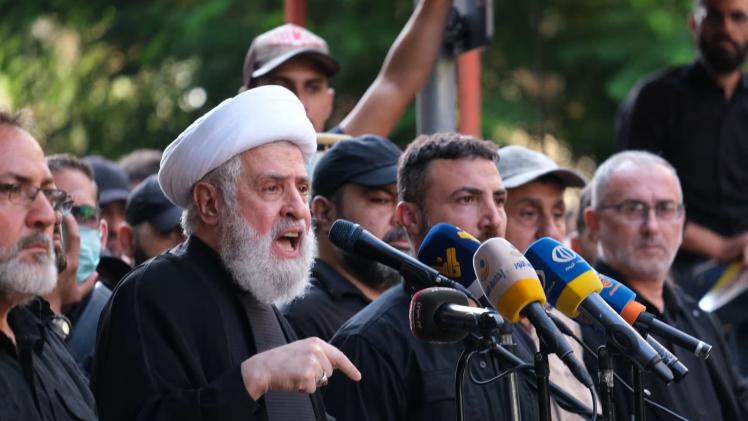 الأمين لعام لحزب الله اللبناني نعيم قاسم