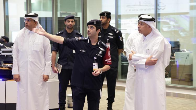 جانب من الزيارة