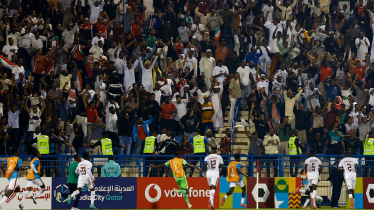 جانب من المباراة