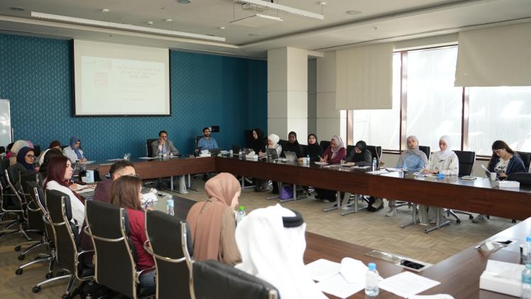 جانب من الورشة