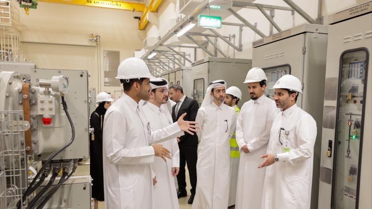 جانب من تدشين المحطة