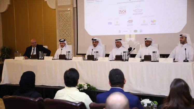 جانب من المؤتمر الصحفي