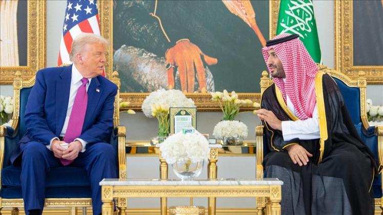 محمد بن سلمان ودونالد ترامب