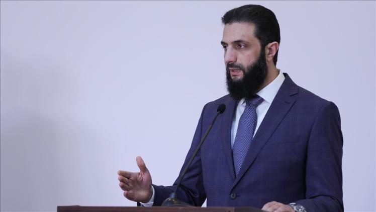 الرئيس السوري أحمد الشرع