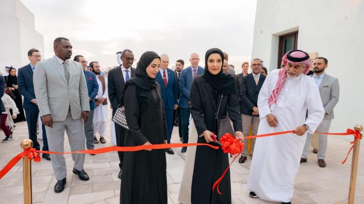 جانب من افتتاح المعرض