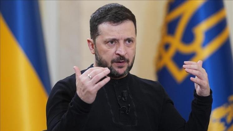 الرئيس الأوكراني فولوديمير زيلينسكي