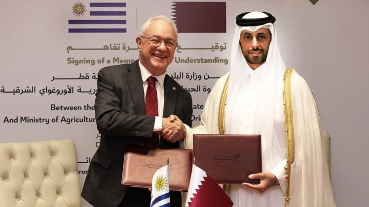 جانب من توقيع مذكرة التفاهم