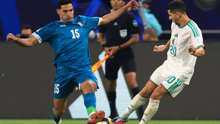 جانب من المباراة