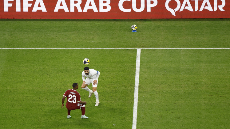 جانب من المباراة