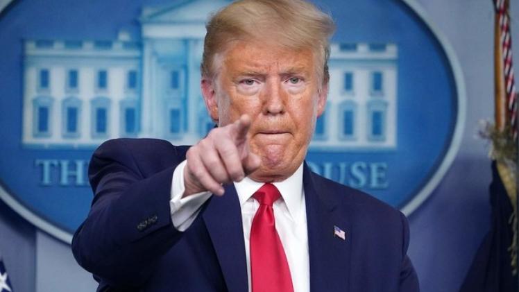 الرئيس الأمريكي دونالد ترامب