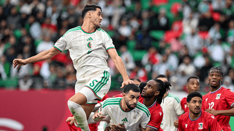 جانب من المباراة