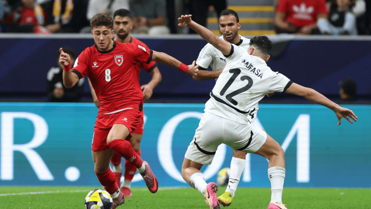 جانب من المباراة