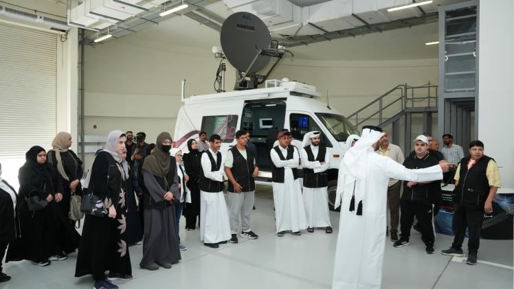 جانب من الزيارة