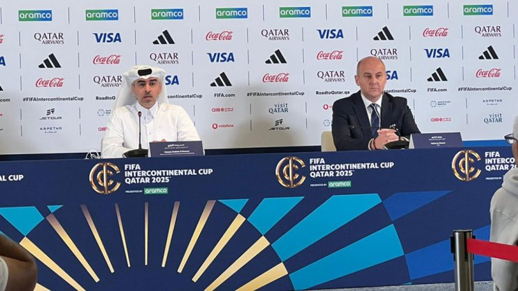 جانب من المؤتمر الصحفي