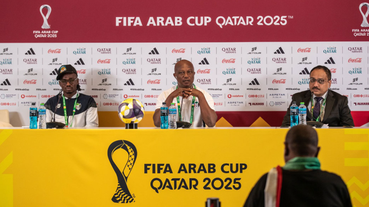 جانب من المؤتمر الصحفي