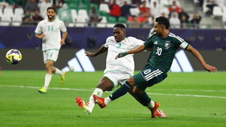 جانب من المباراة