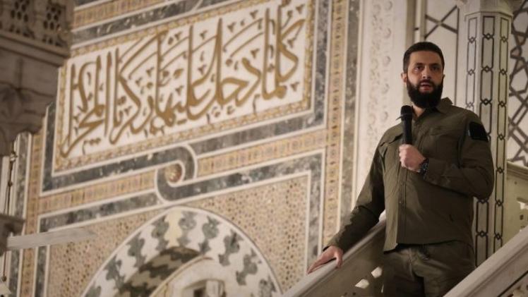 الرئيس السوري أحمد الشرع