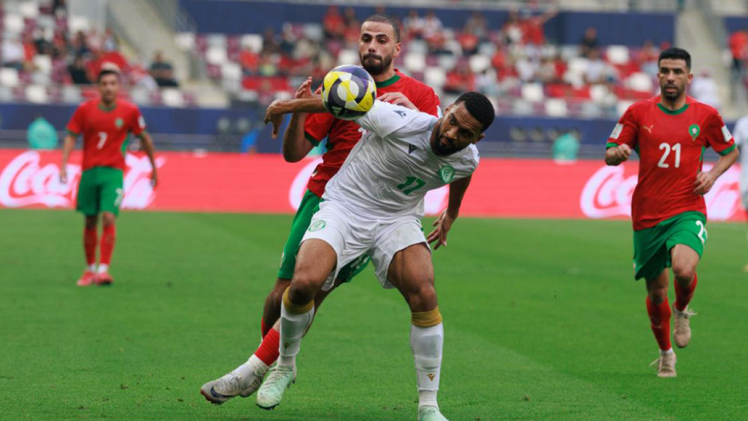 جانب من المباراة