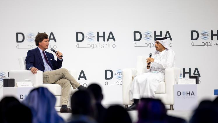 رئيس الوزراء خلال الجلسة الحوارية