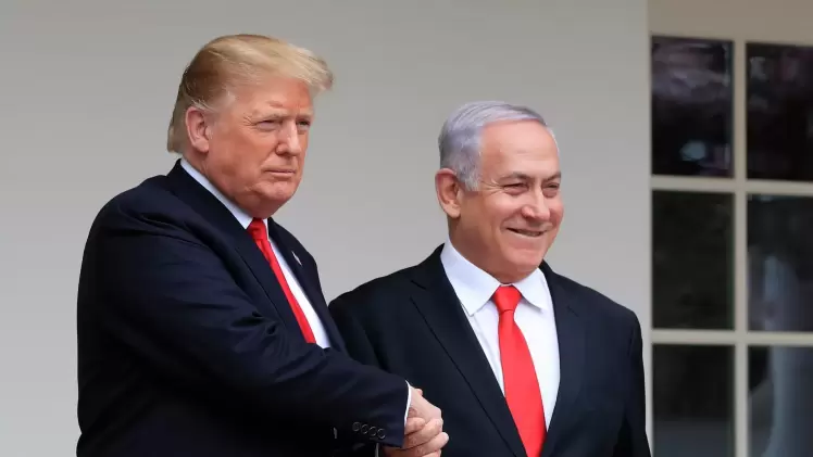 بنيامين نتنياهو ودونالد ترامب