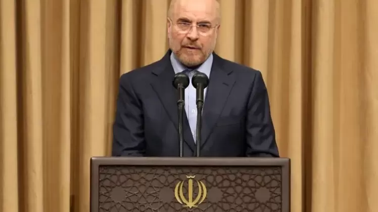 رئيس مجلس الشورى ⁠الإيراني محمد ​باقر قاليباف