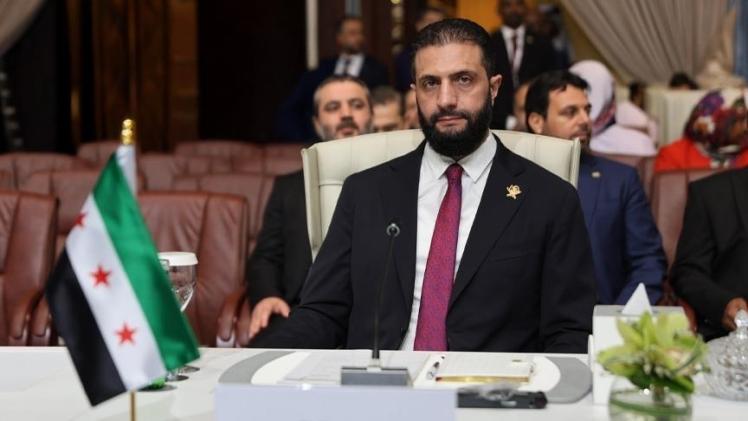 الرئيس السوري أحمد الشرع