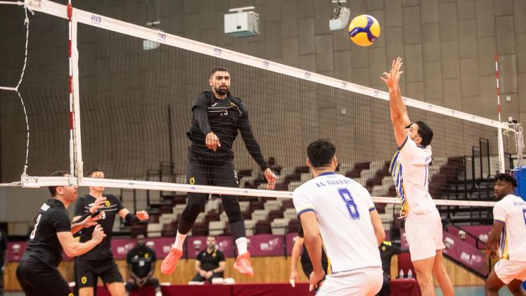 لقطة من المباراة