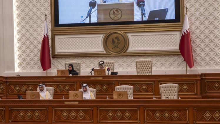 جانب من جلسة الشورى