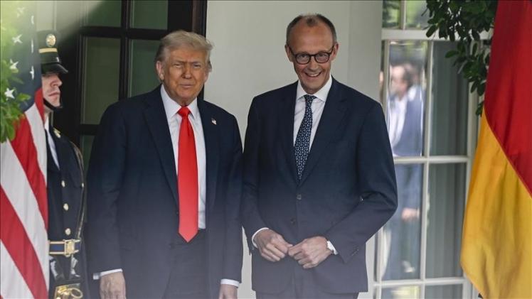 فريدريش ميرتس ودونالد ترامب