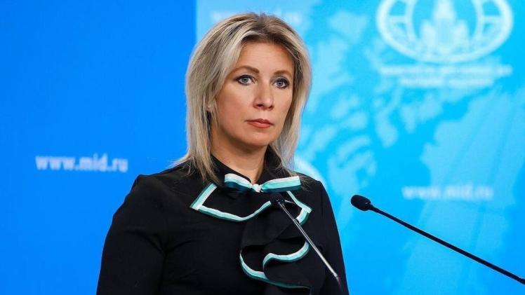 ماريا زاخاروفا المتحدثة باسم الخارجية الروسية