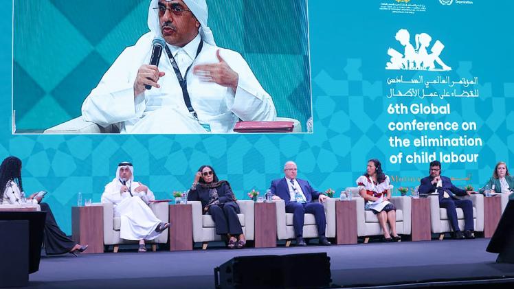 جانب من الجلسة الوزارية