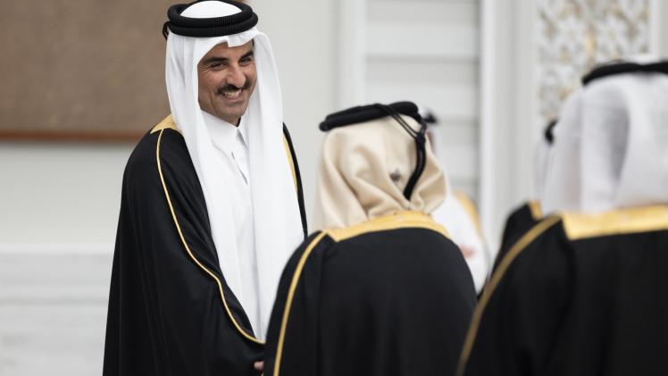 حضرة صاحب السمو الشيخ تميم بن حمد آل ثاني أمير البلاد المفدى