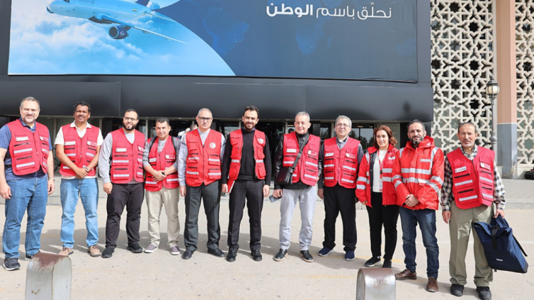 جانب من الحملة الطبية